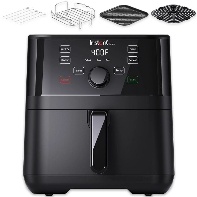 Instant Vortex 5.7 Quart Air Fryer with Accessories