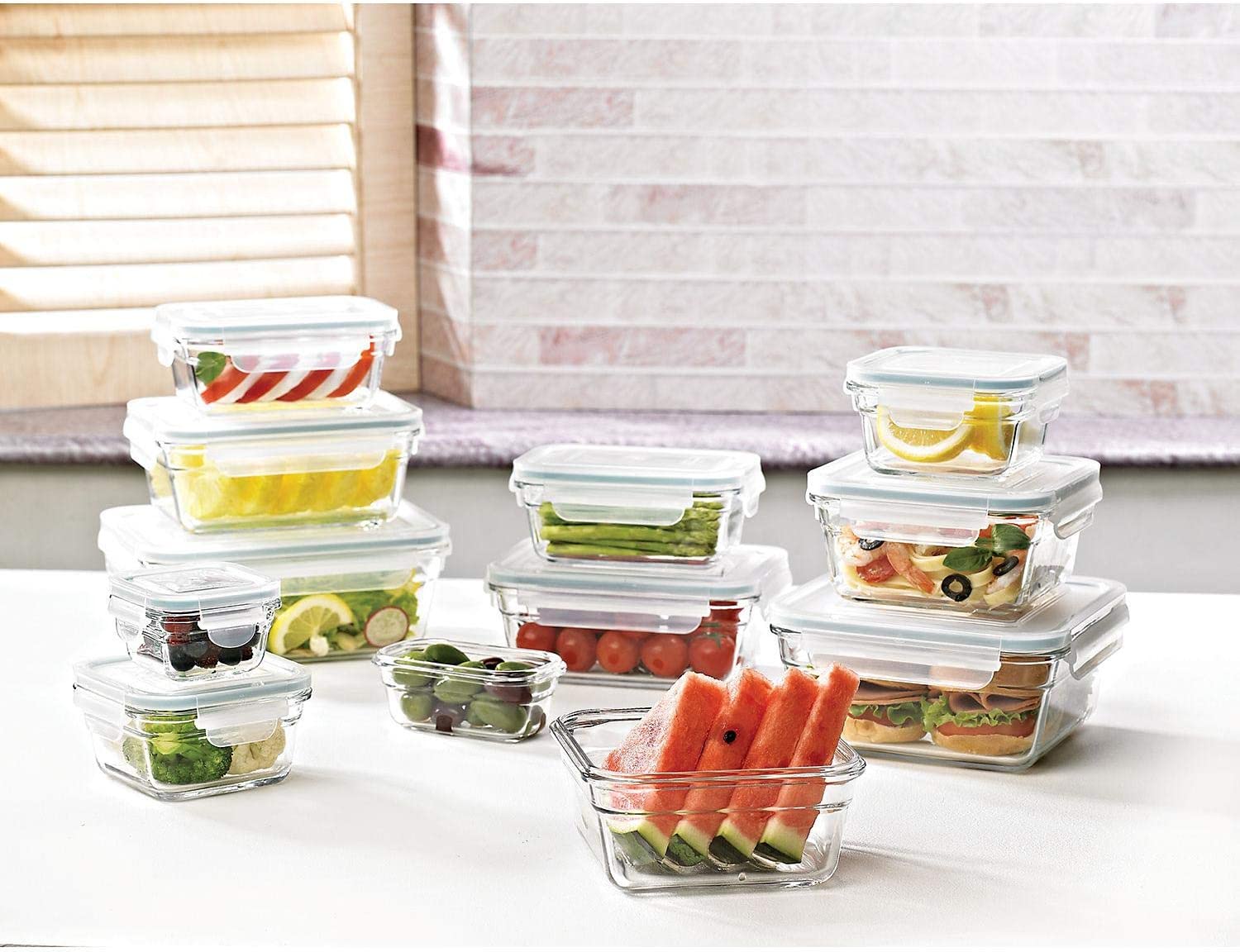 Member-s Mark 24_Piece Glass Food Storage Set by Glasslock
