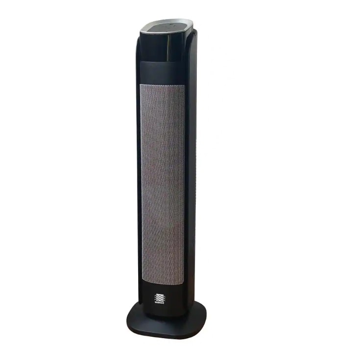 Warmwave Deluxe Digital 30 in. Ceramic Tower Heater with Remote Control