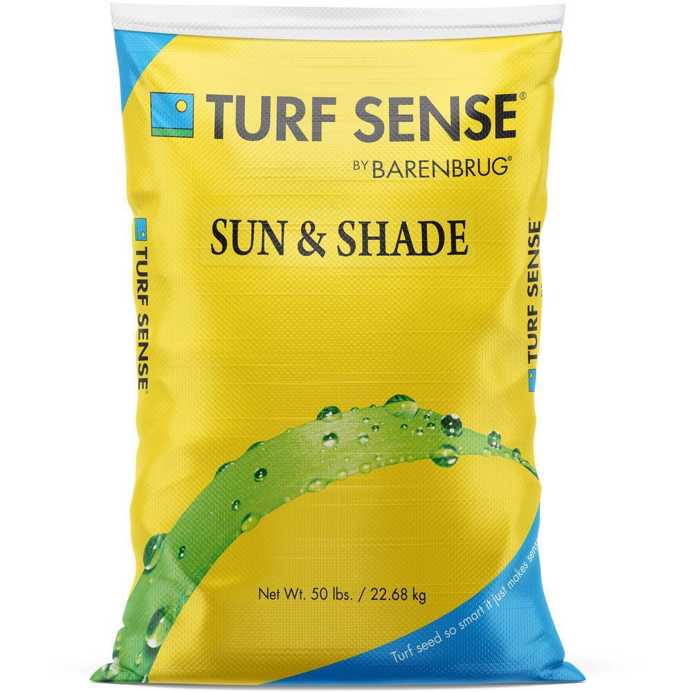 Barenbrug 25628 50 lbs. 16.600 sq. ft. Turf Sense Sun and Shade Mix Grass Seed