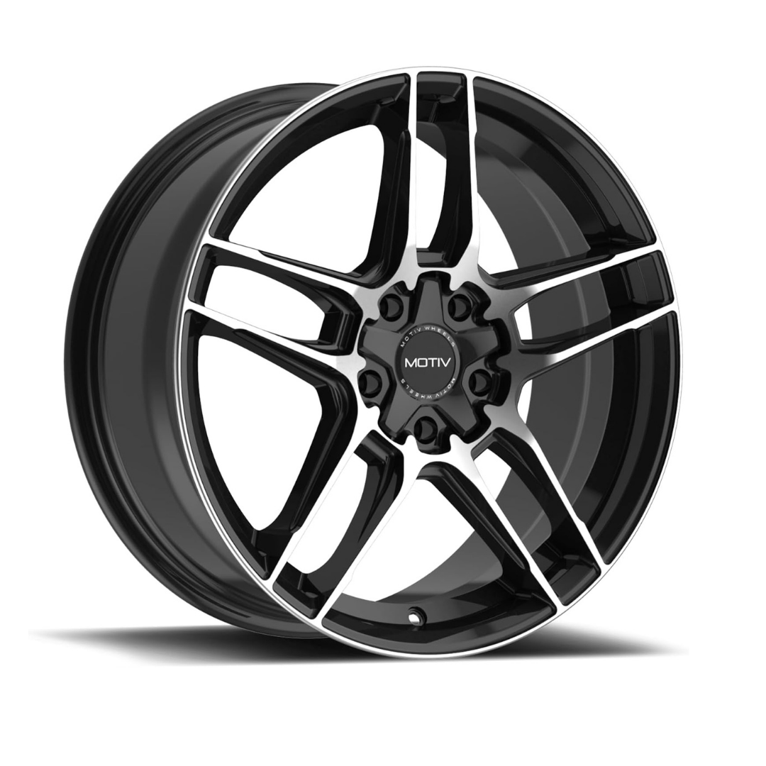 Motiv 18×7.5 5X108 434MB Matic Black Wheel Rim