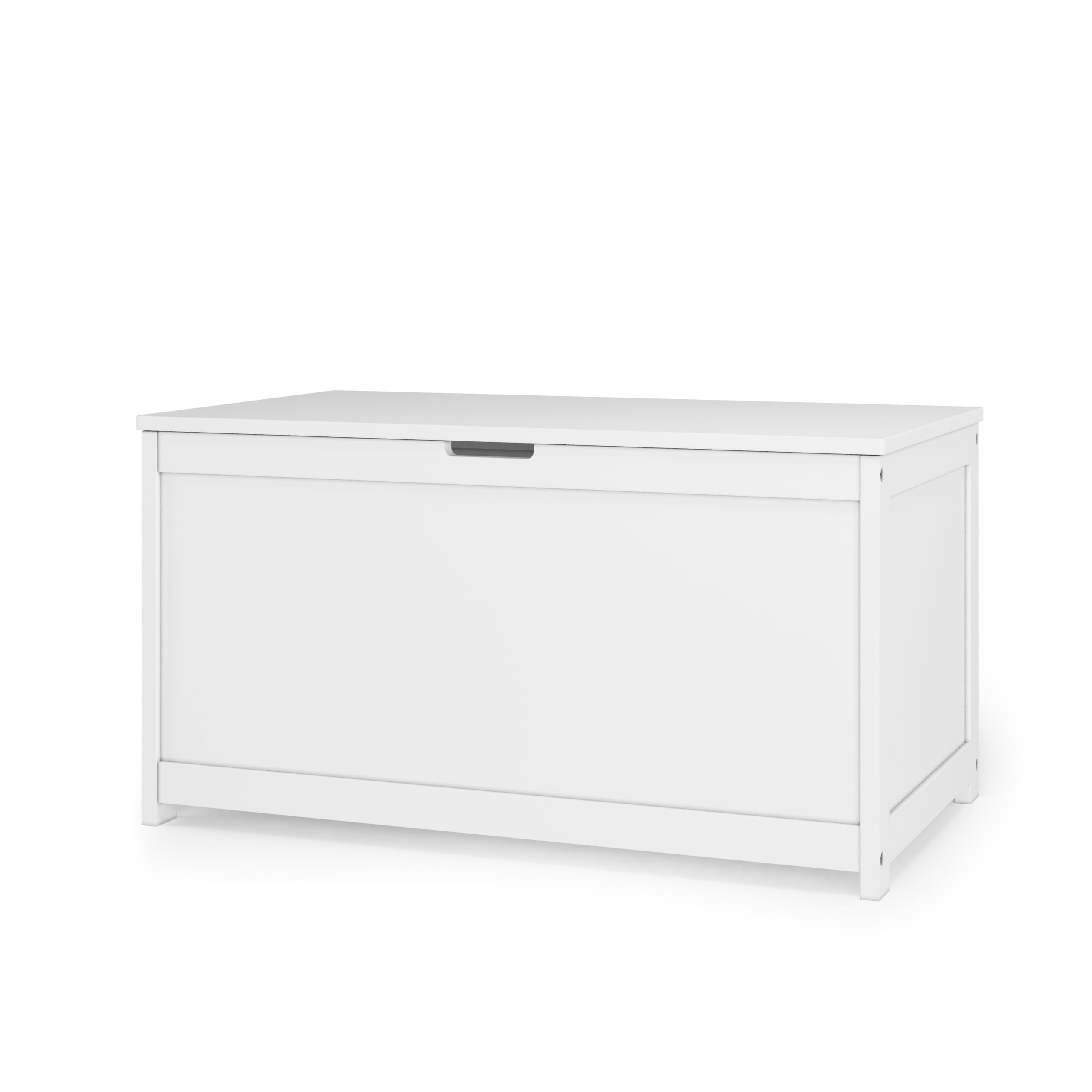 Forever Eclectic Harmony 32″ Kids Toy Box Storage Chest. Matte White