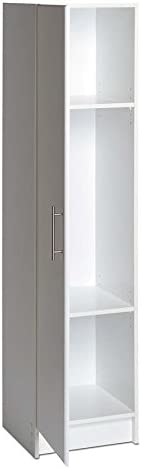 Prepac Elite 16 in Narrow Cabinet in White