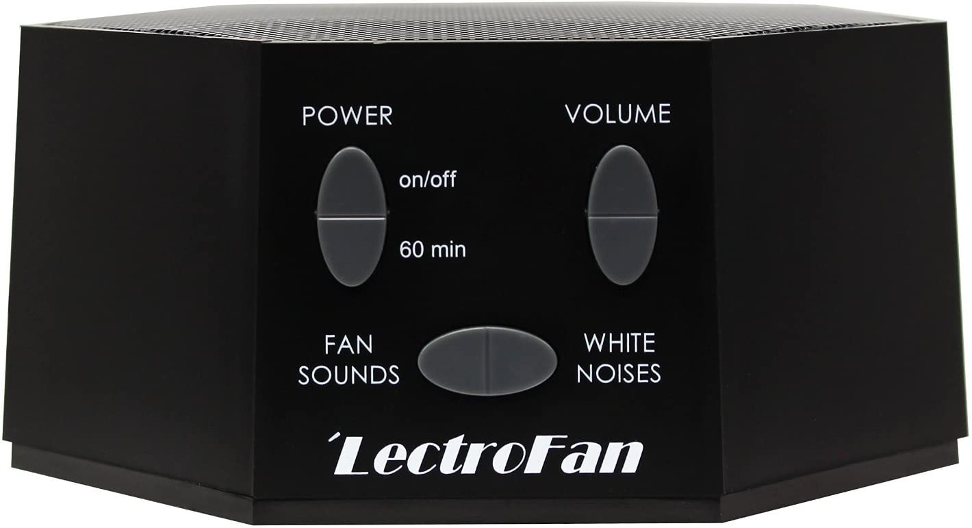Adaptive Sound Technologies LectroFan High Fidelity White Noise Machine with 20 Unique Non-Looping Fan and White Noise Sounds and Sleep Timer