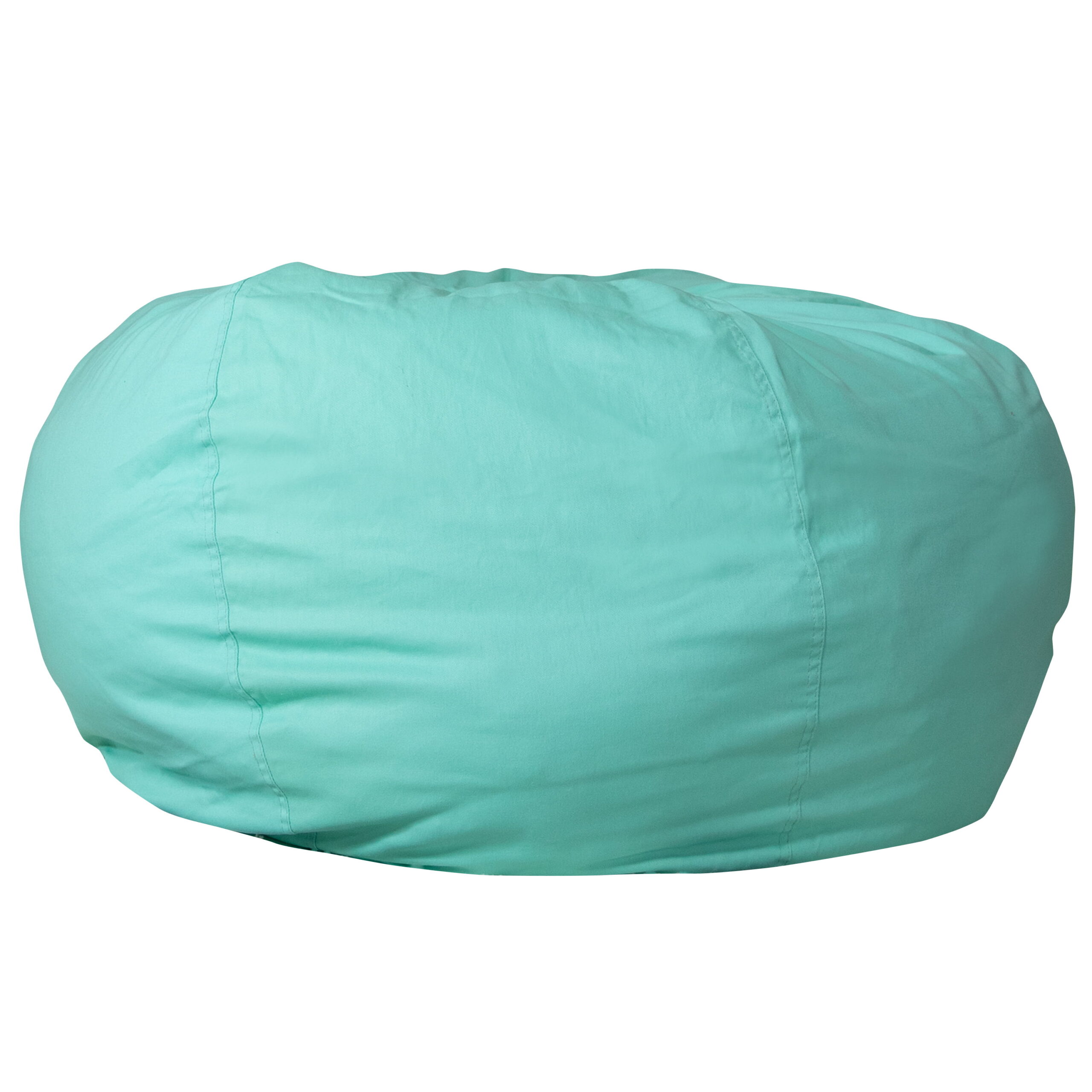 Flash Furniture Oversized Solid Mint Green Refillable Bean Bag Chair for All Ages