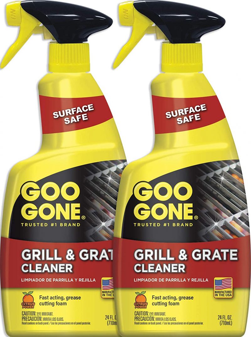 Goo Gone Grill and Grate Cleaner Spray Cleans 24 Oz 2 Pack
