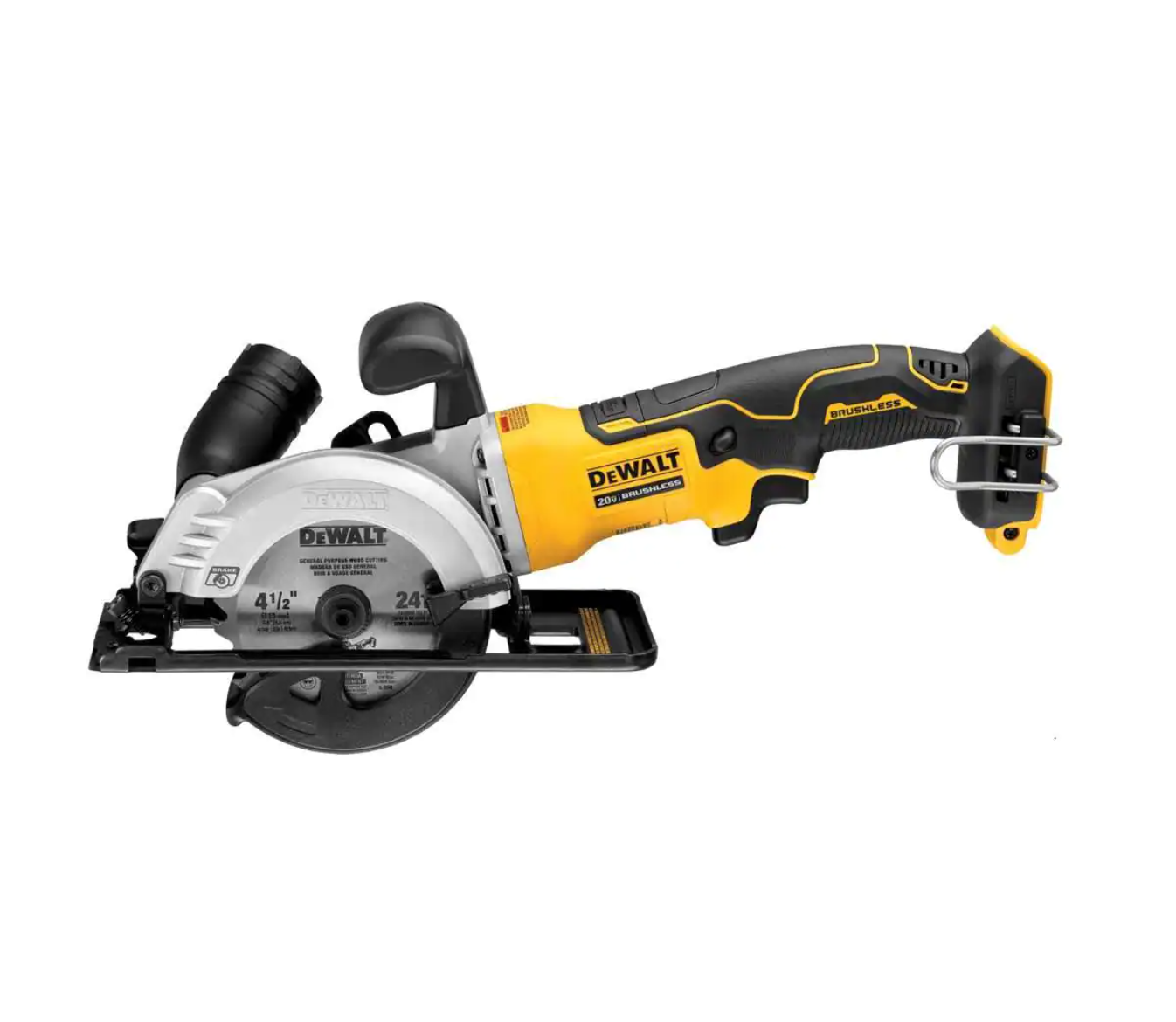 DEWALT DCS571B ATOMIC 20-Volt MAX Cordless Brushless 4-1/2 in. Circular Saw (Tool-Only)