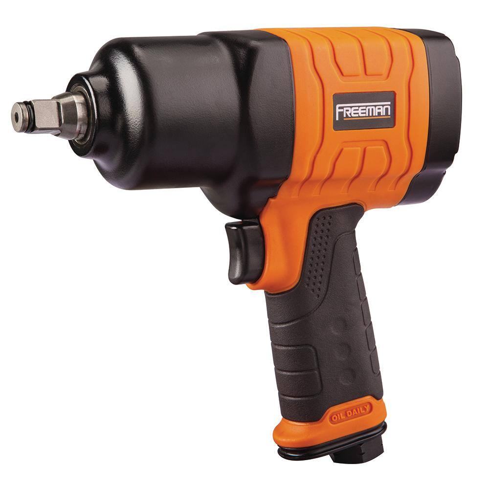 Freeman FATC12HP Pneumatic 1/2 in. Heavy Duty Composite Impact Wrench