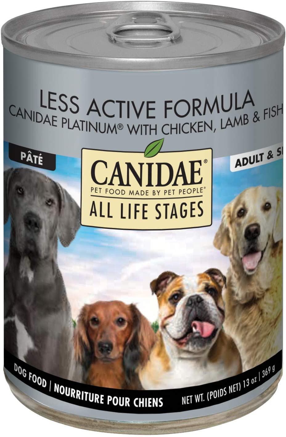 CANIDAE All Life Stages Chicken Lamb & Fish Formula Canned Dog Food 13-oz case of 12