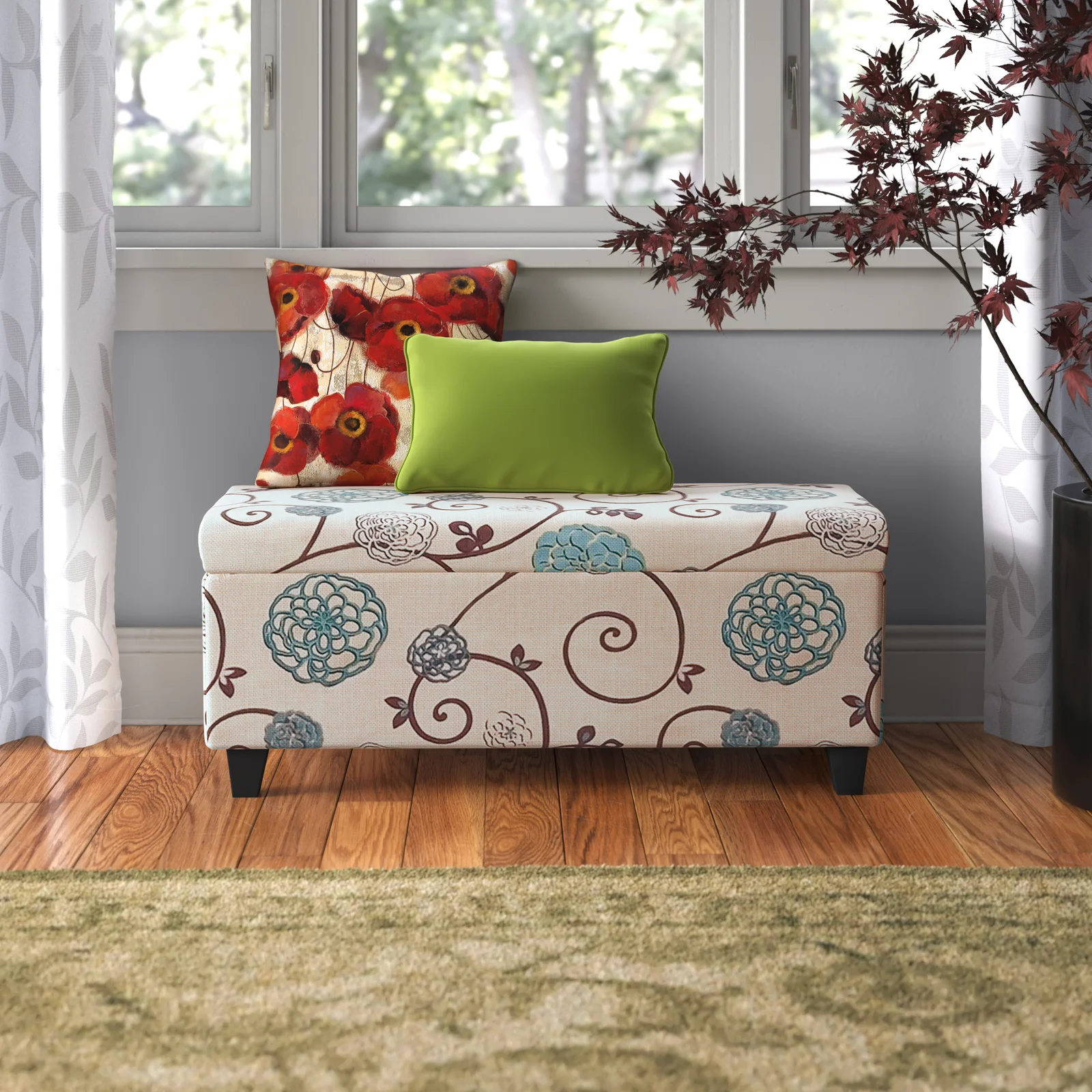 Yara Upholstered Storage Ottoman