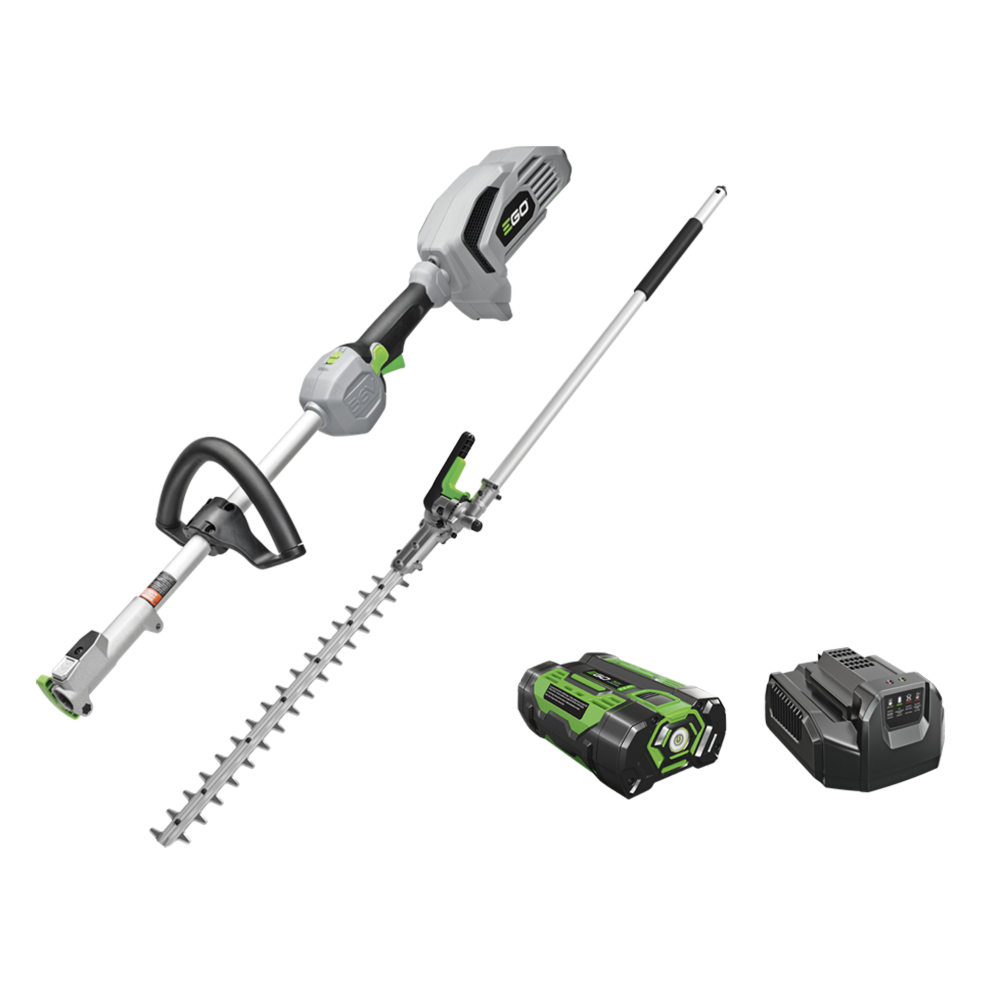 EGO MHT2001 POWER+ Multi-Head System 56-Volt 20-in Dual Cordless Electric Hedge Trimmer (Battery & Charger Included)