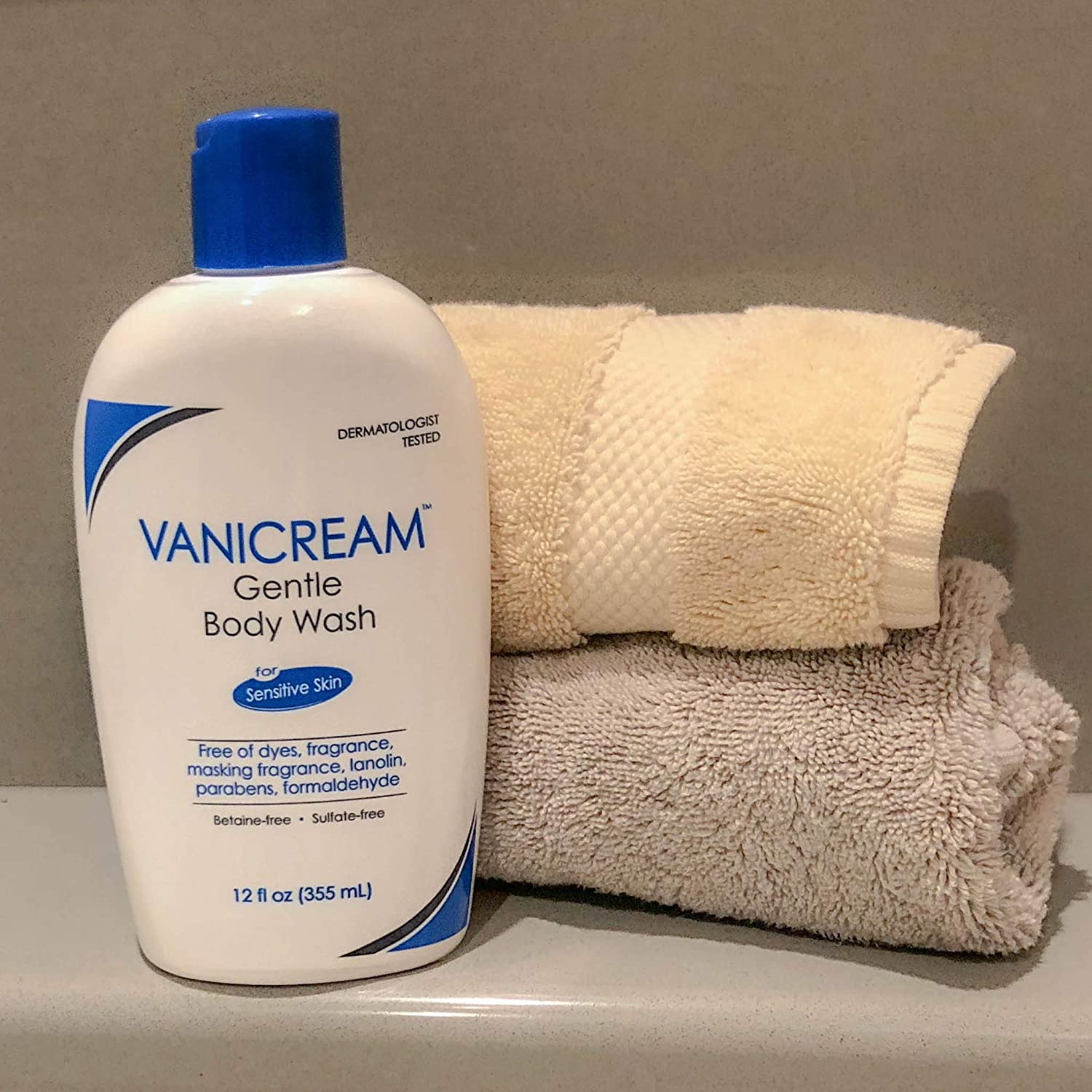 Vanicream Gentle Body Wash Fragrance. Gluten and Sulfate Free For Sensitive Skin