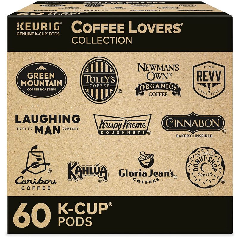 Keurig Coffee Lovers Collection. Single-Serve Coffee K-Cup Pods Sampler. 60ct