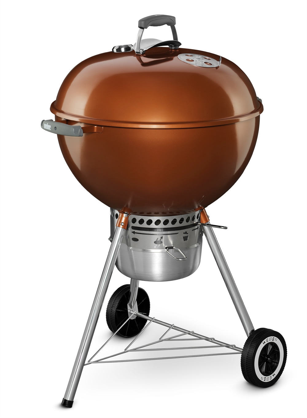 Weber Original Kettle Premium 22-in W Copper Kettle Charcoal Grill