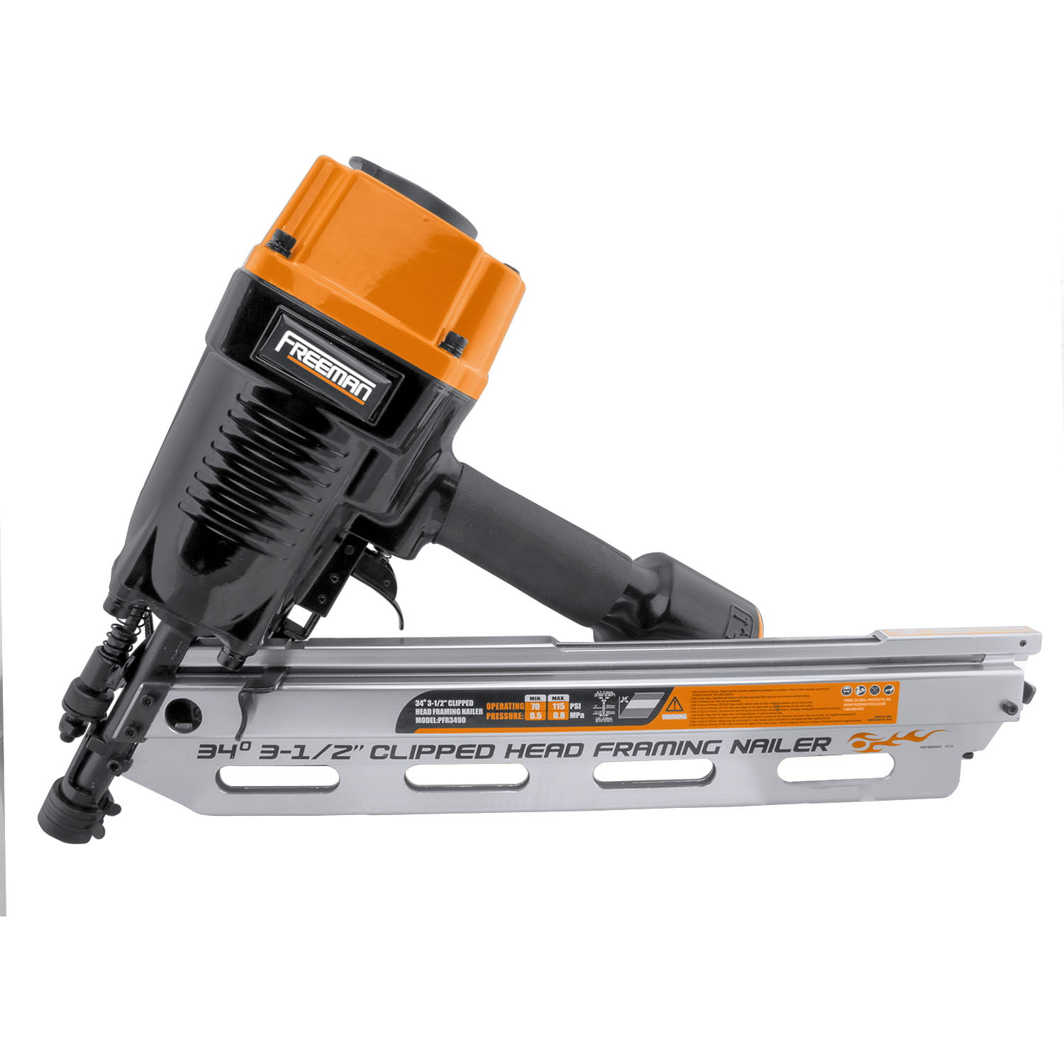 Freeman PFR3490 3-1/2 in. 34 Degree Clipped Head Framing Nailer