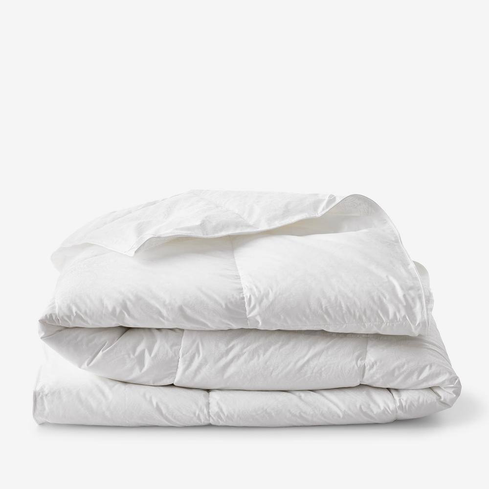 The Company Store  Legends Hotel PrimaLoft Black Label Medium Warmth White King Down Alternative Comforter