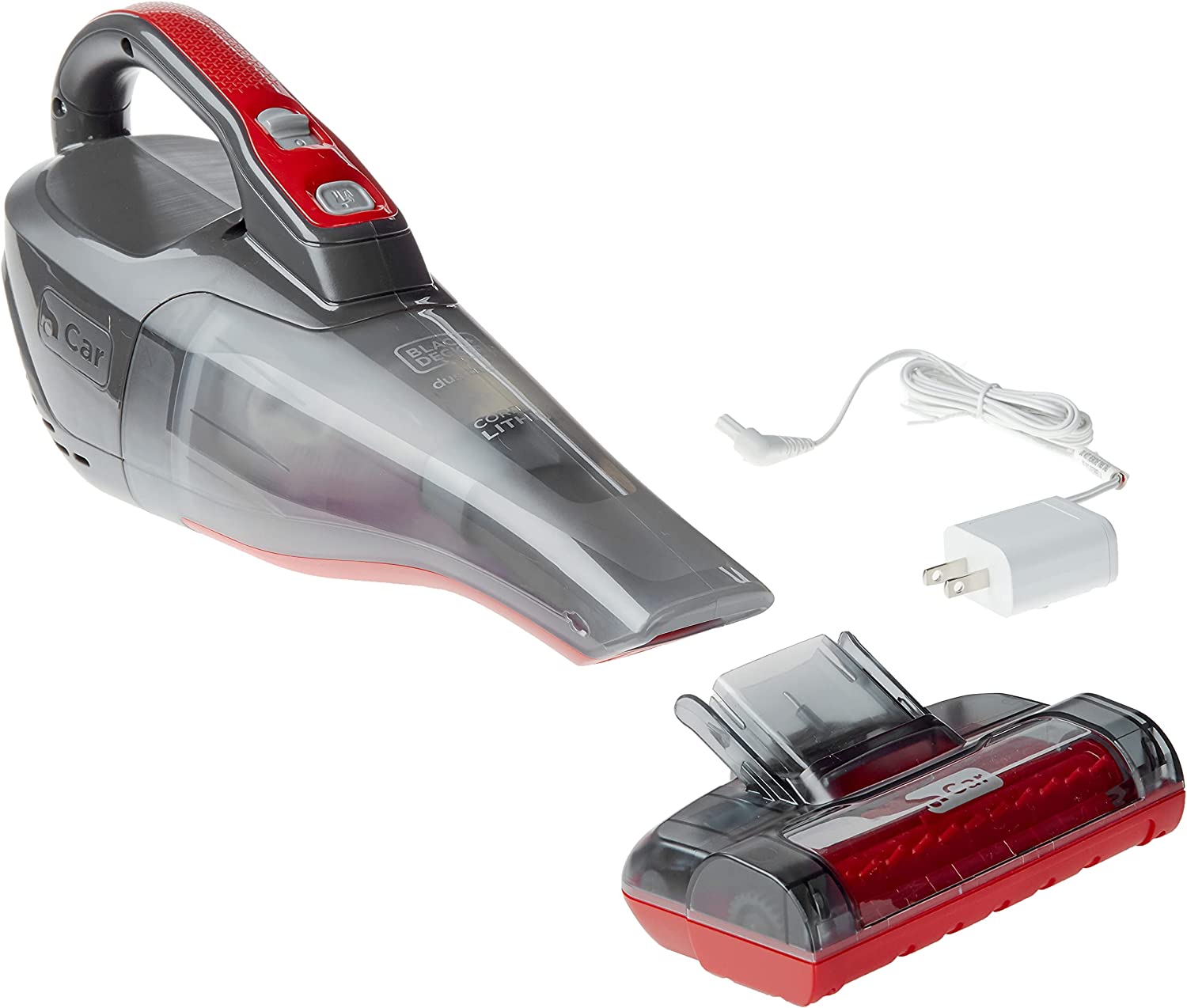 BLACK+DECKER dusbuster Handheld Vacuum for Car. Cordless. Gray (HLVB315JA26)