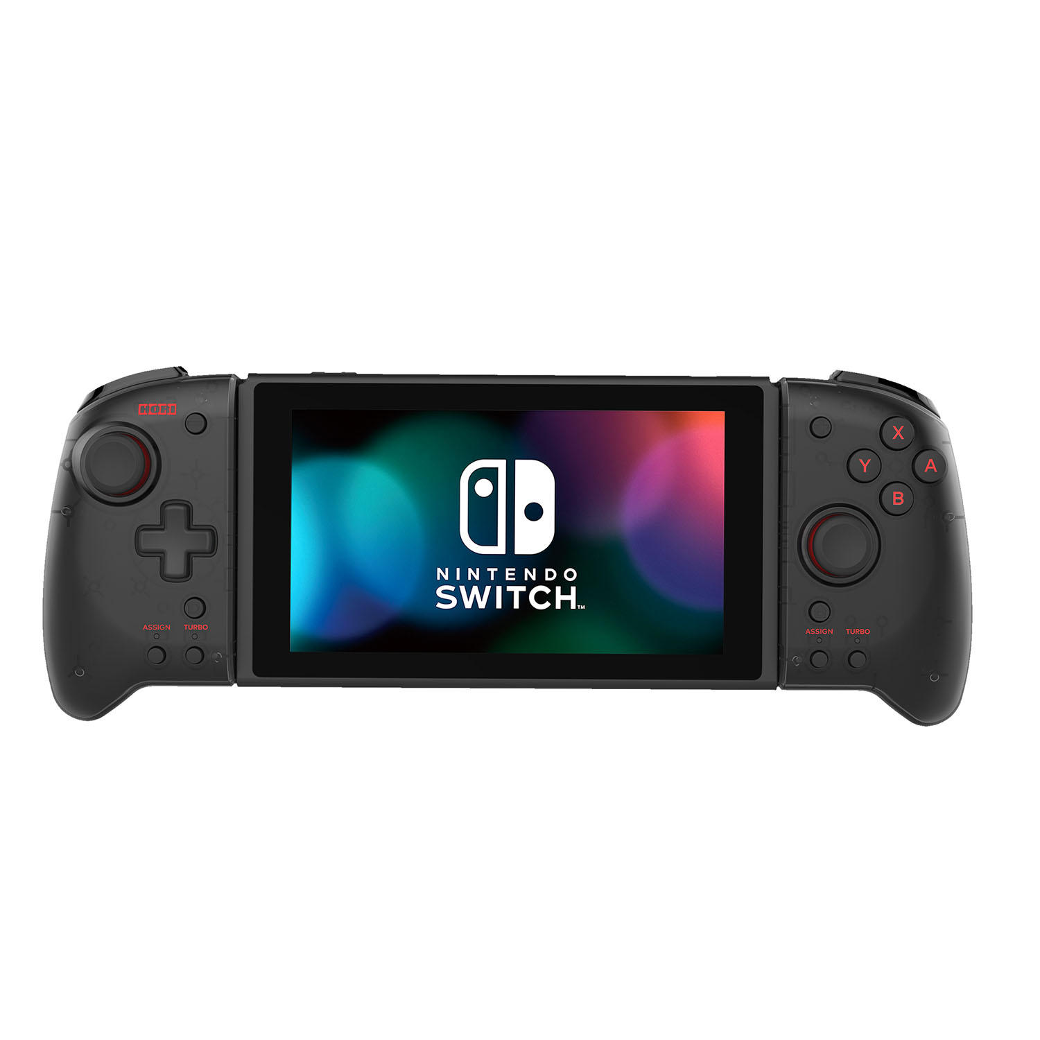 Hori Split Pad Pro Black. Ergonomic Controller for Handheld Mode - Officially Licensed By Nintendo - Nintendo Switch
