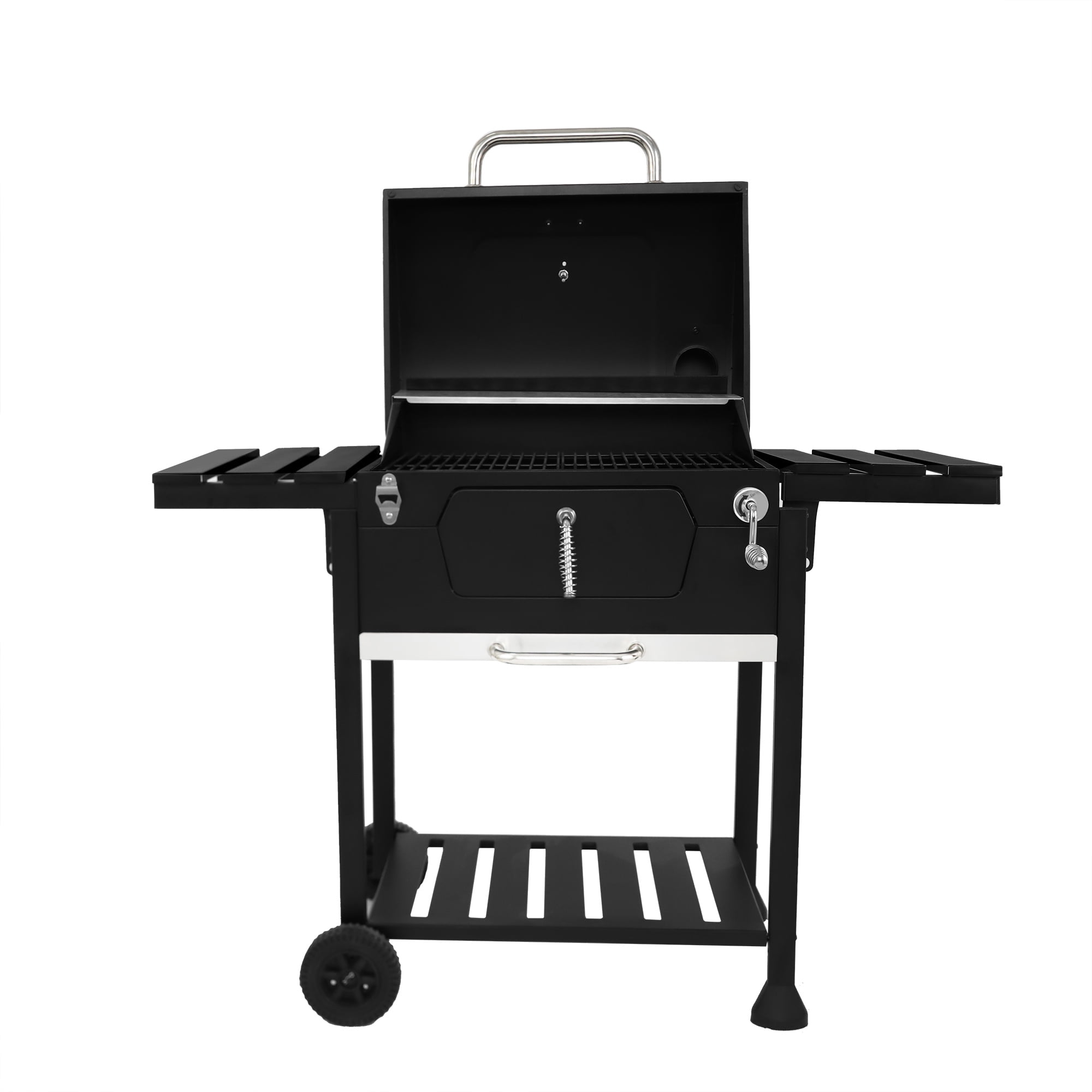 Royal Gourmet CD1824EN. 24-inch Charcoal BBQ Grill. 474 Square Inches. For Outdoor Picnic. Patio Cooking. Backyard Party
