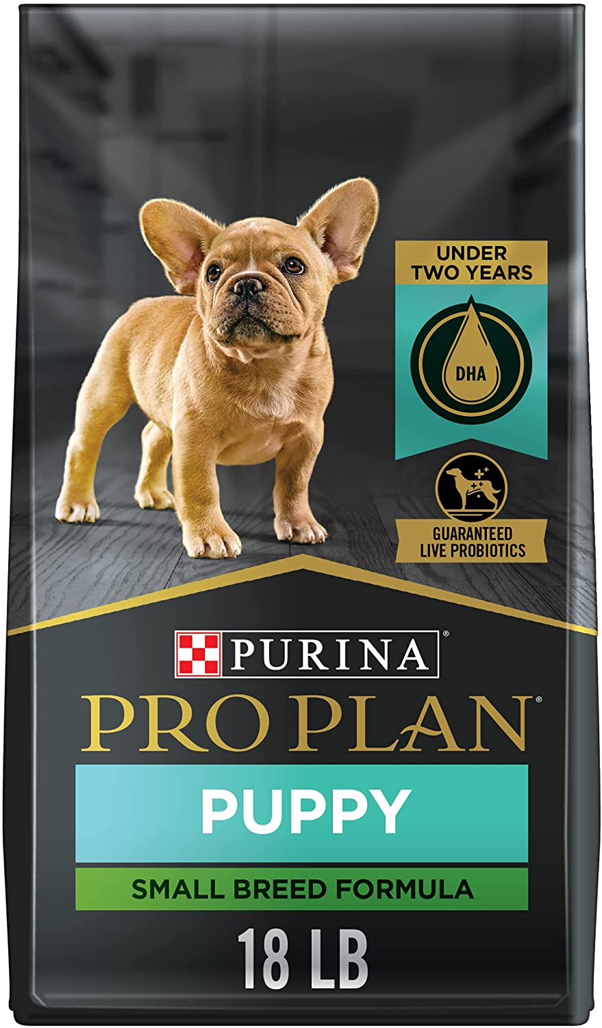 Purina Pro Plan Small Breed Chicken & Rice Puppy Dry Dog Food 18 lb. Bag