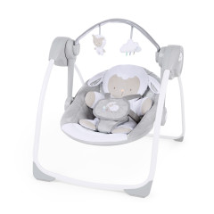 Ingenuity Soothe ‘n Delight 6-Speed Portable Baby Swing with Music - Cuddle Lamb (Unisex)