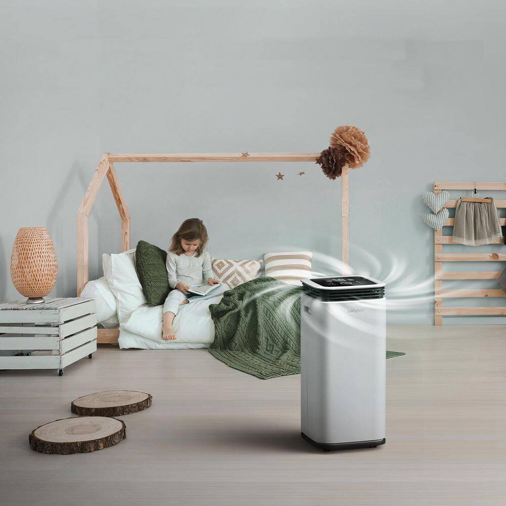 waykar HDCX-PD253B 70-Pint Capacity Smart Dehumidifier Covering Up To 5.000 Square Feet With 1.18 Gallon Water Tank And Four Water Outlets