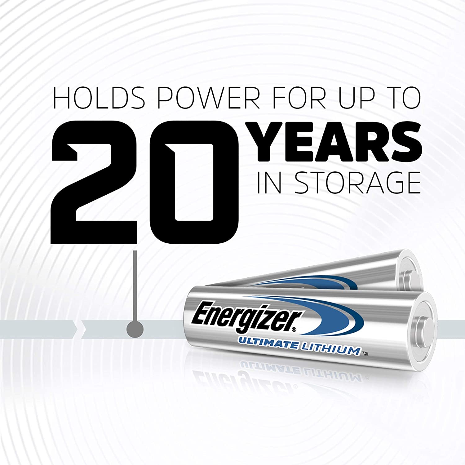 Energizer AA Lithium Batteries. World-s Longest Lasting Double A Battery. Ultimate Lithium (8 Battery Count)