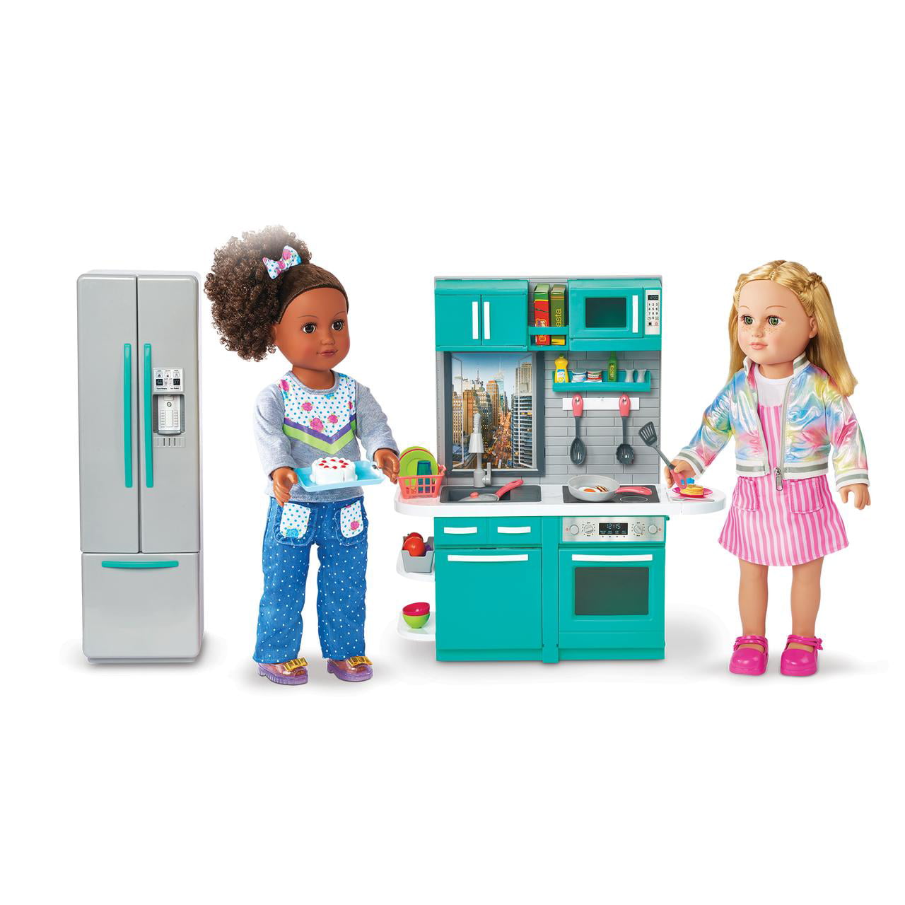 My Life As Full Kitchen Playset with Light & Sound for 18 Doll
