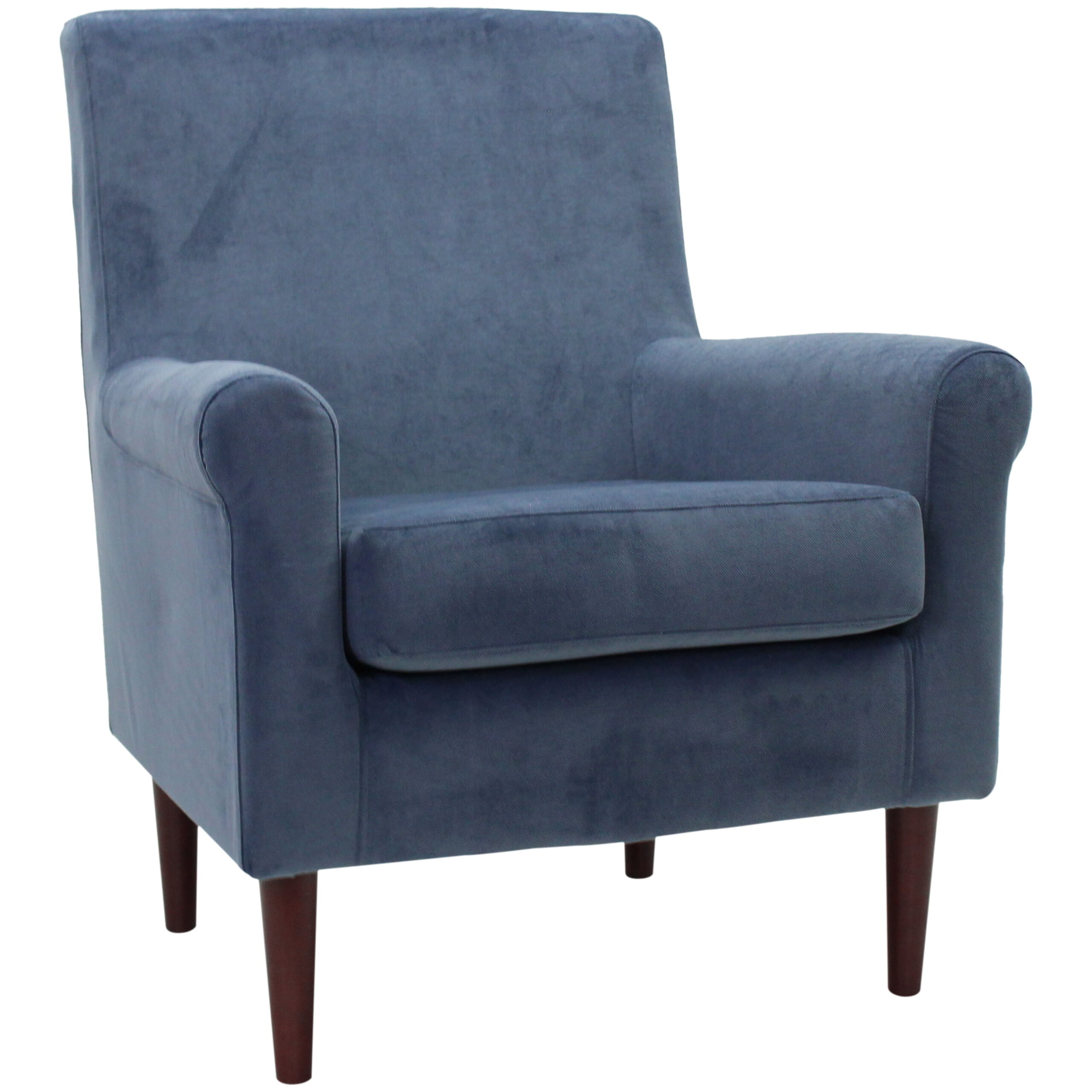 Mainstays Raelynn Lounge Chair. Light Navy