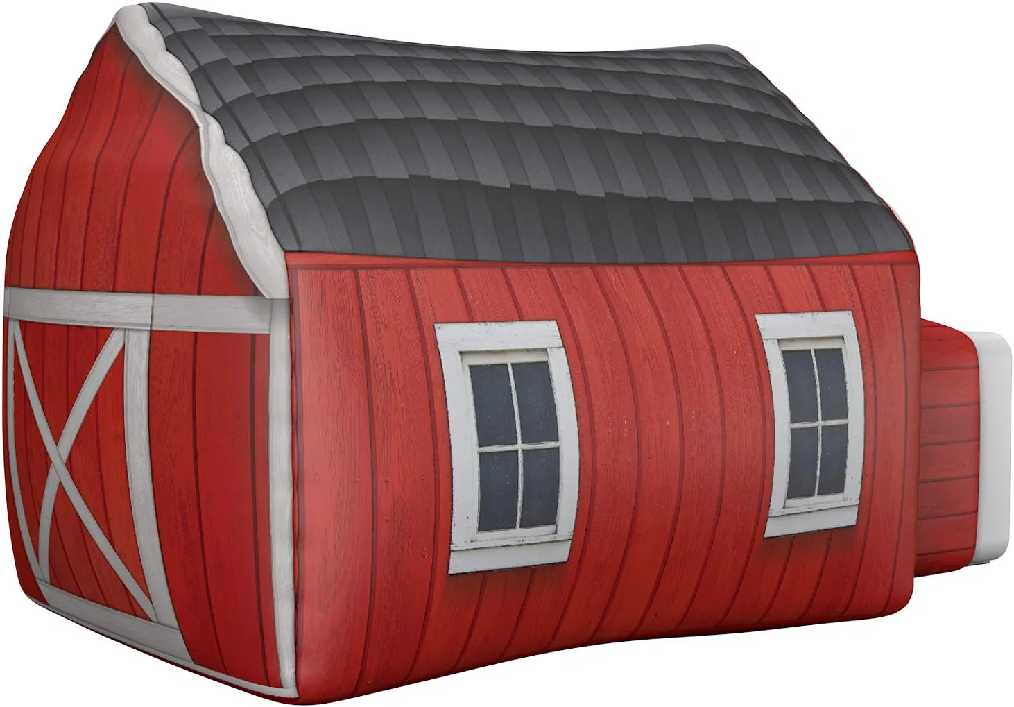 The Original AIR FORT Build A Fort in 30 Seconds. Inflatable Fort for Kids (Farmer-s Barn)