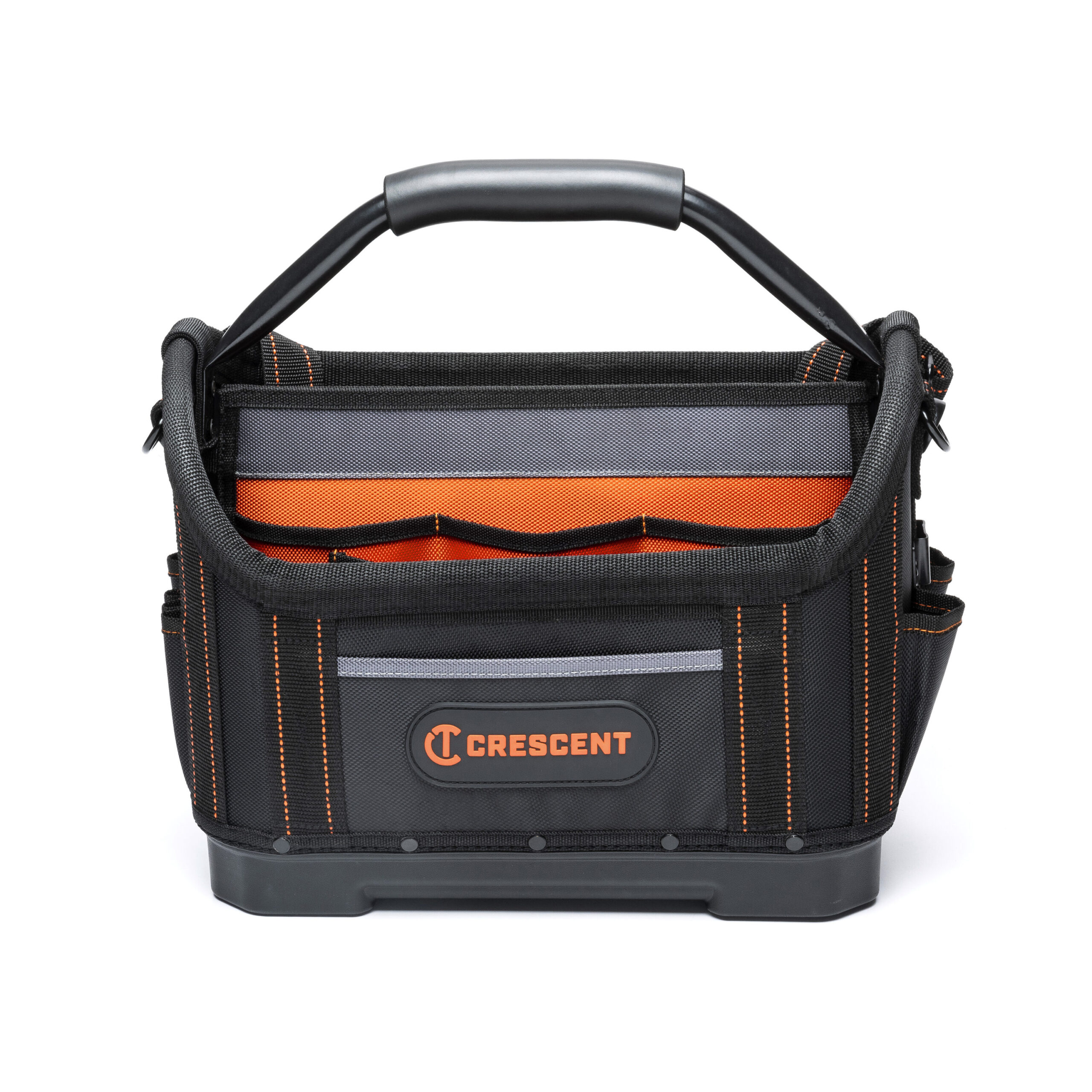 Crescent Rawhide. Black and Gray Polyester 14-in Tool Tote