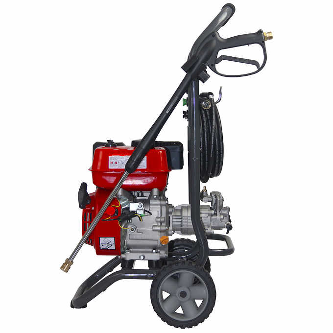 A-iPower APW2700C Gas Powered Pressure Washer 2700 PSI and 2.3 GPM 7HP with 3 Nozzle Attachments