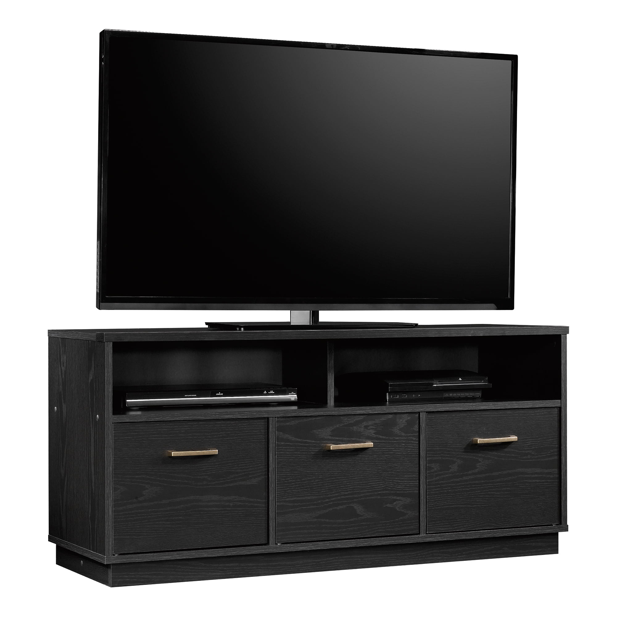 Mainstays 3-Door TV Stand Console for TVs up to 50″. Blackwood
