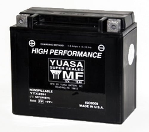 Yuasa Ytx20h Bs H Performance Mf Battery