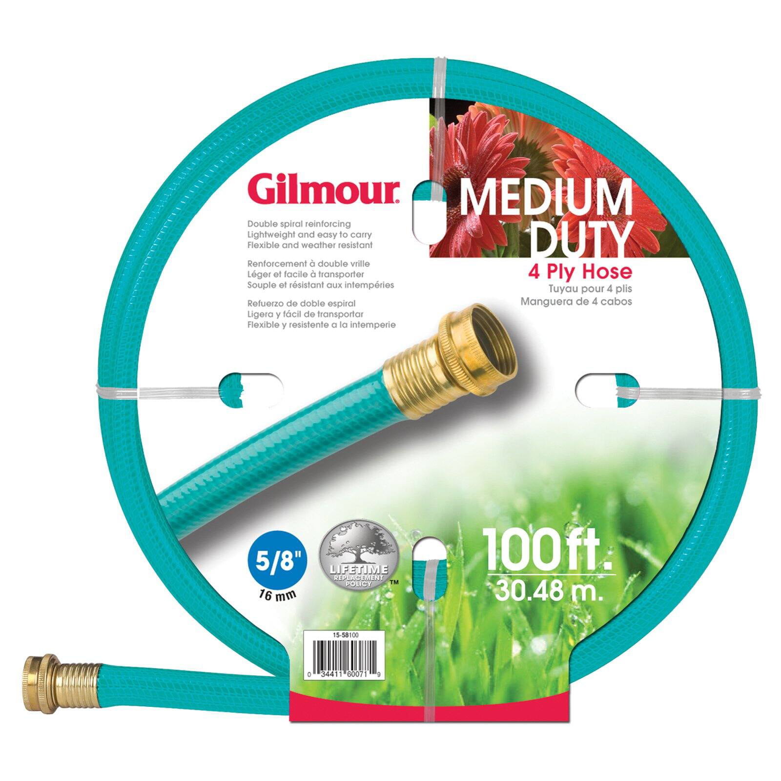 Gilmour 4 Ply Medium Duty Garden Hose (75 ft)