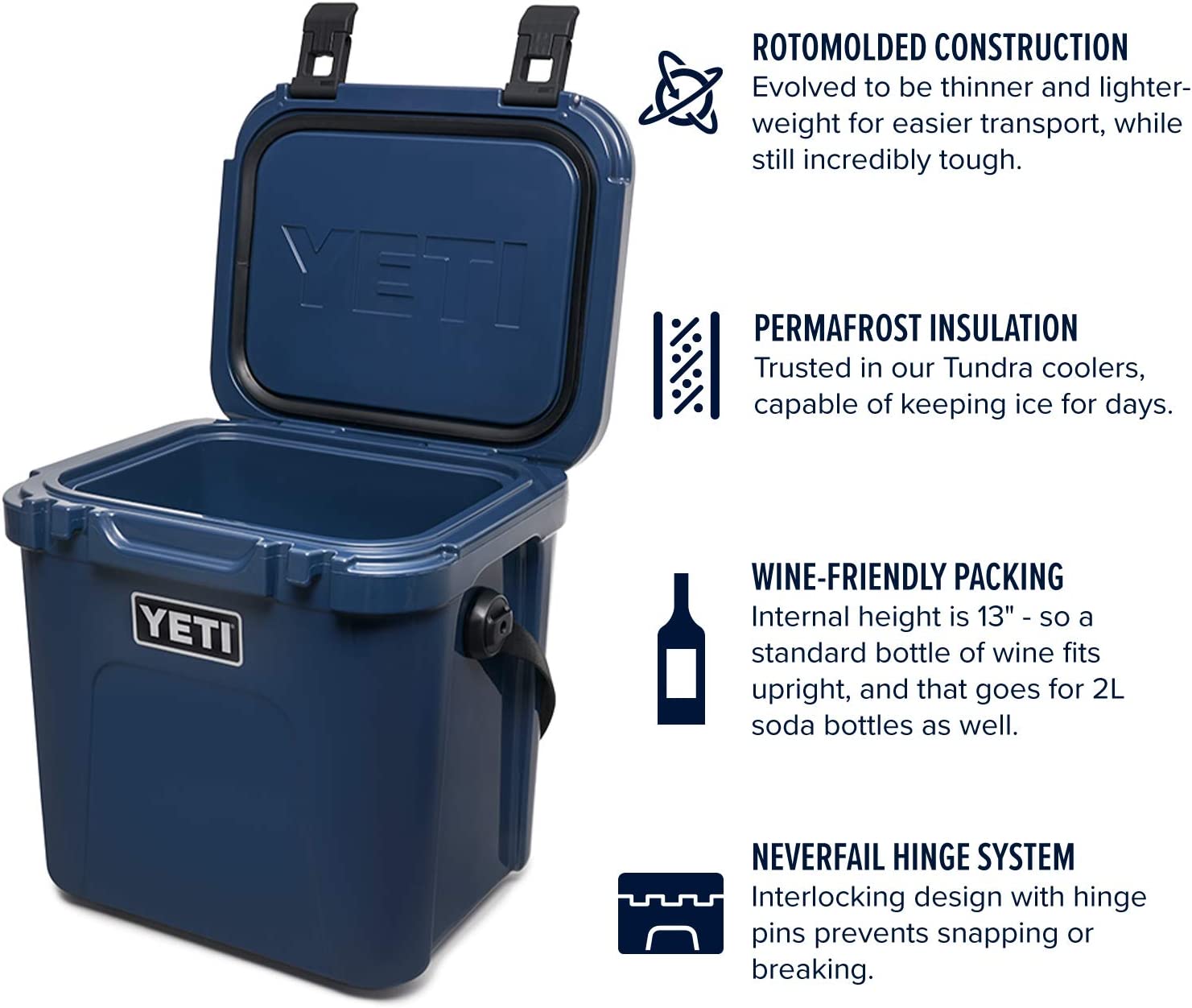 YETI Roadie 24 Cooler - Navy