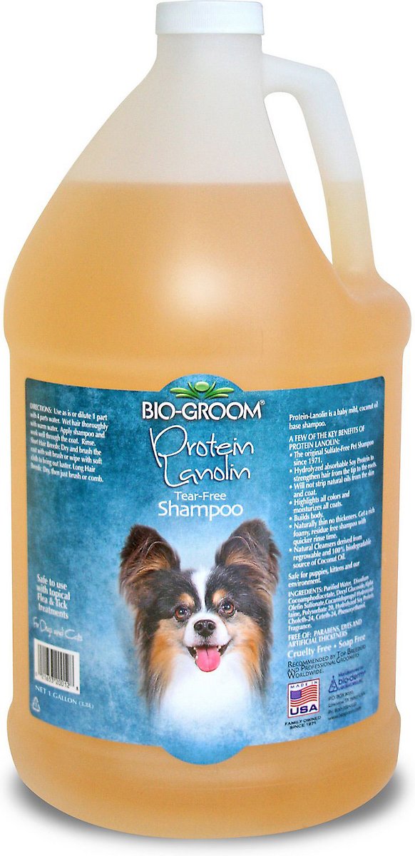 Bio-Groom Bio-Groom Protein Lanolin Conditioning Dog Shampoo. 1-gal bottle. Bundle of 2