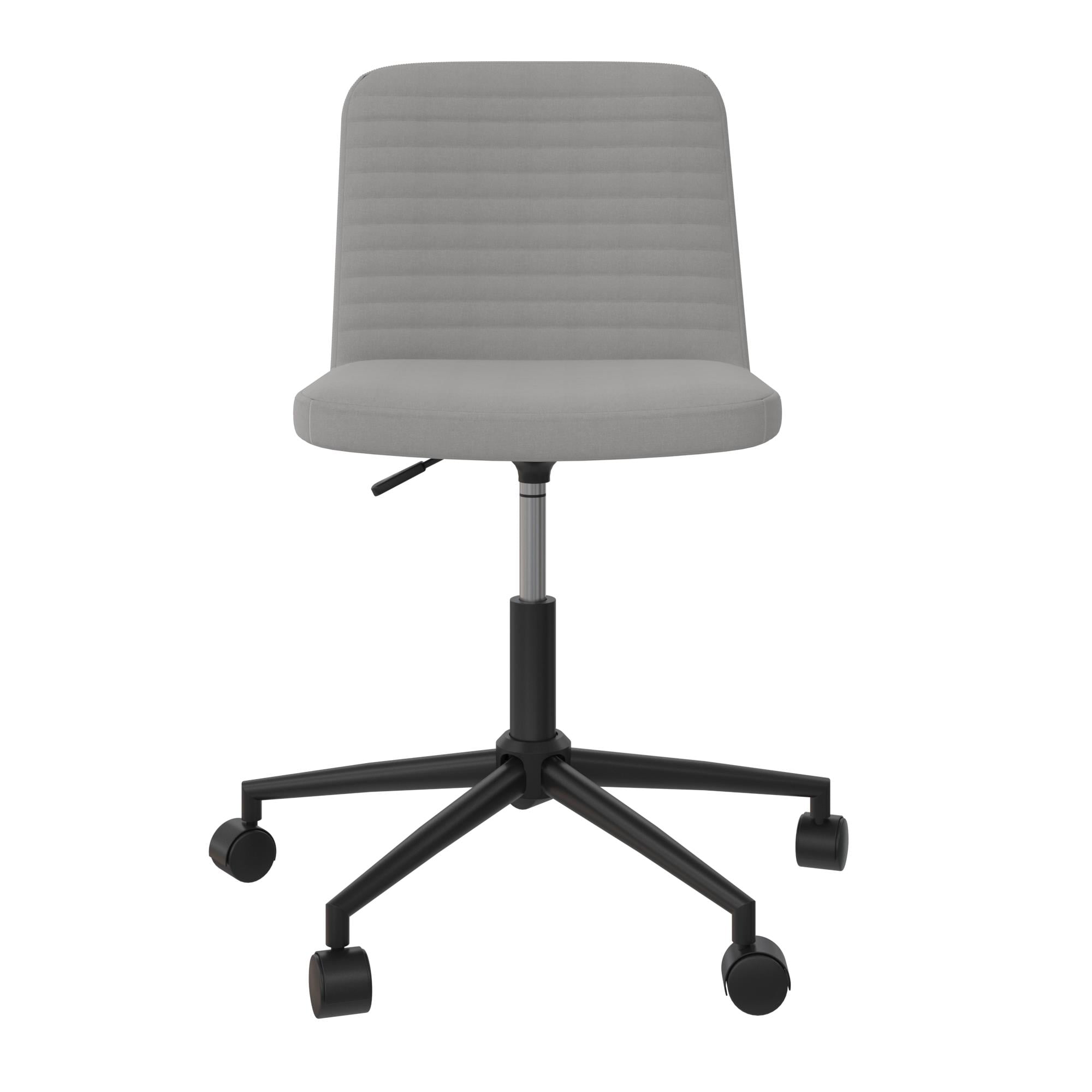 Queer Eye Corey Task Chair with Adjustable Height & Swivel. 250 lb. Capacity. Gray
