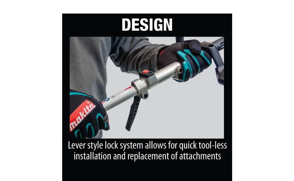 Makita XUX01M5PT 18-Volt X2 (36-Volt) LXT Lithium-Ion Brushless Couple Shaft Power Head Kit with Trimmer Attachment (5.0Ah)