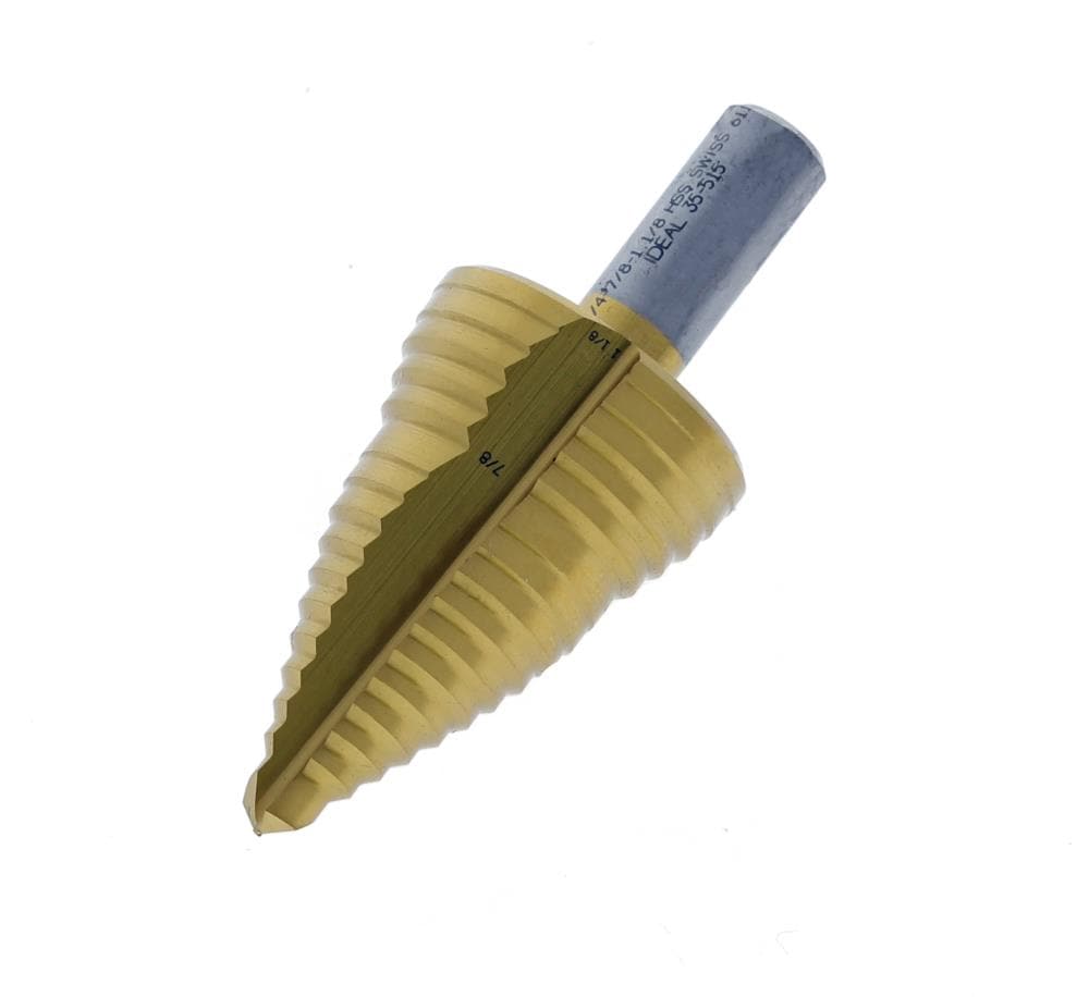 IDEAL 3/8-in 16-Step Drill Bit (1/4-in to 1-1/8-in)