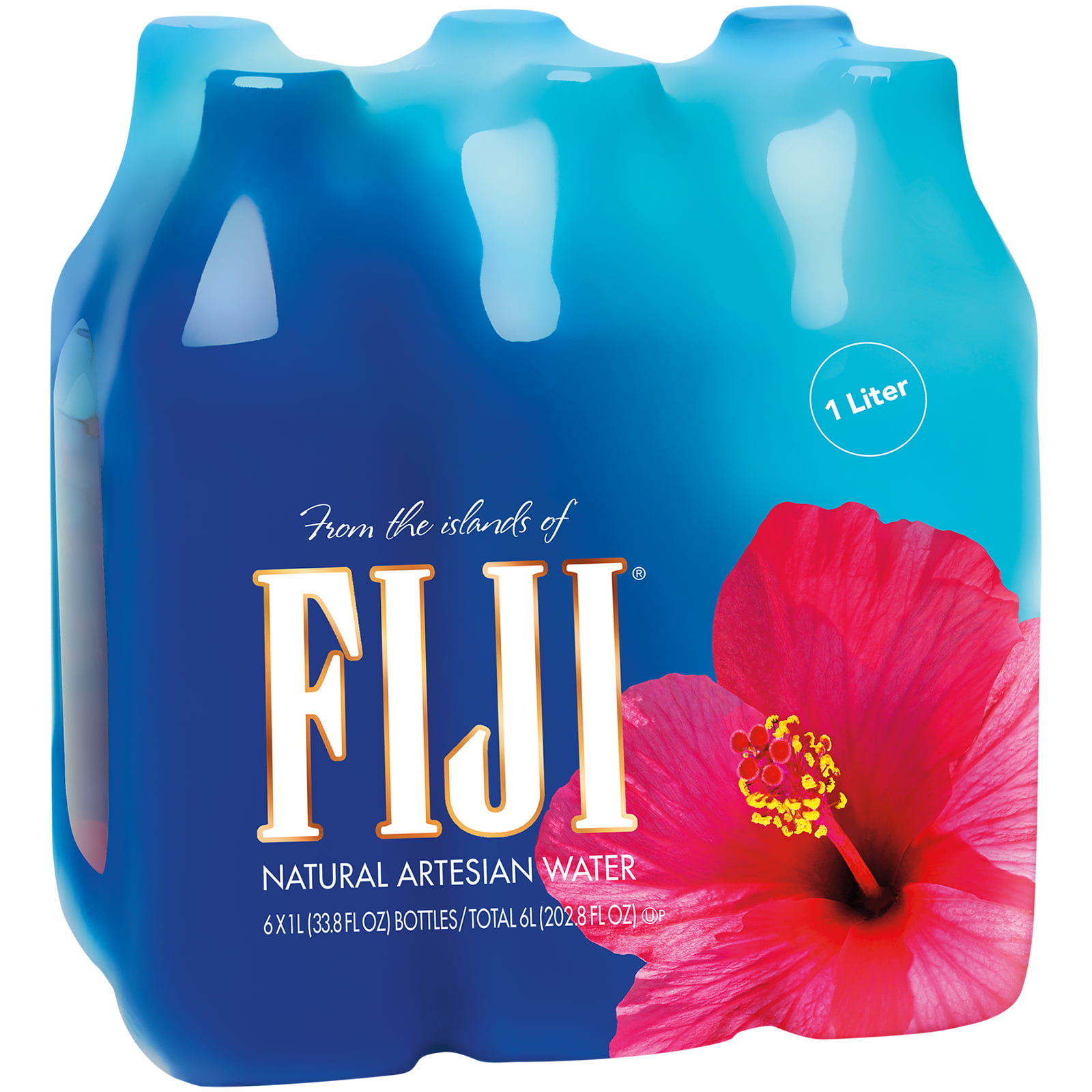 FIJI Natural Artesian Water. 33.8 Fl Oz (Pack of 6) Pack Of 2