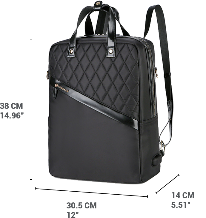 Nordace Beth – Smart Totepack. Black