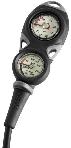 Mares Mission 2 Scuba Diving console - Scuba Tank Pressure and Depth gauge