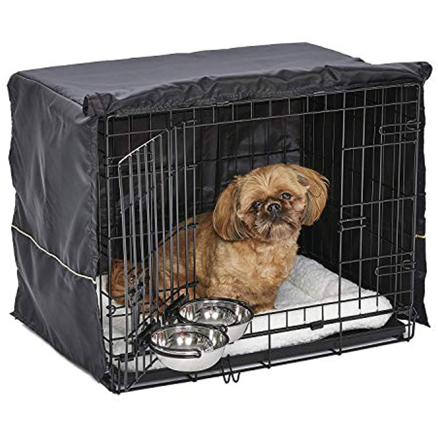 MidWest Homes For Pets Dog Crate Starter Kit. 24″