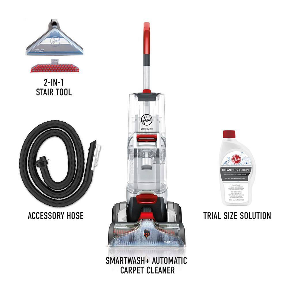 HOOVER 1003075147 Professional Series SmartWash Advanced Automatic Carpet Cleaner Machine