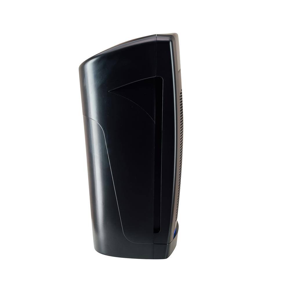 Hunter HP800BL True HEPA Large Console Air Purifier. Black