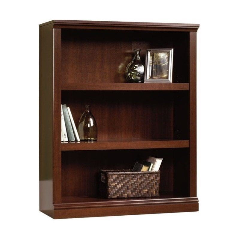 Sauder Select 3 - Shelf Bookcase. Select Cherry Finish
