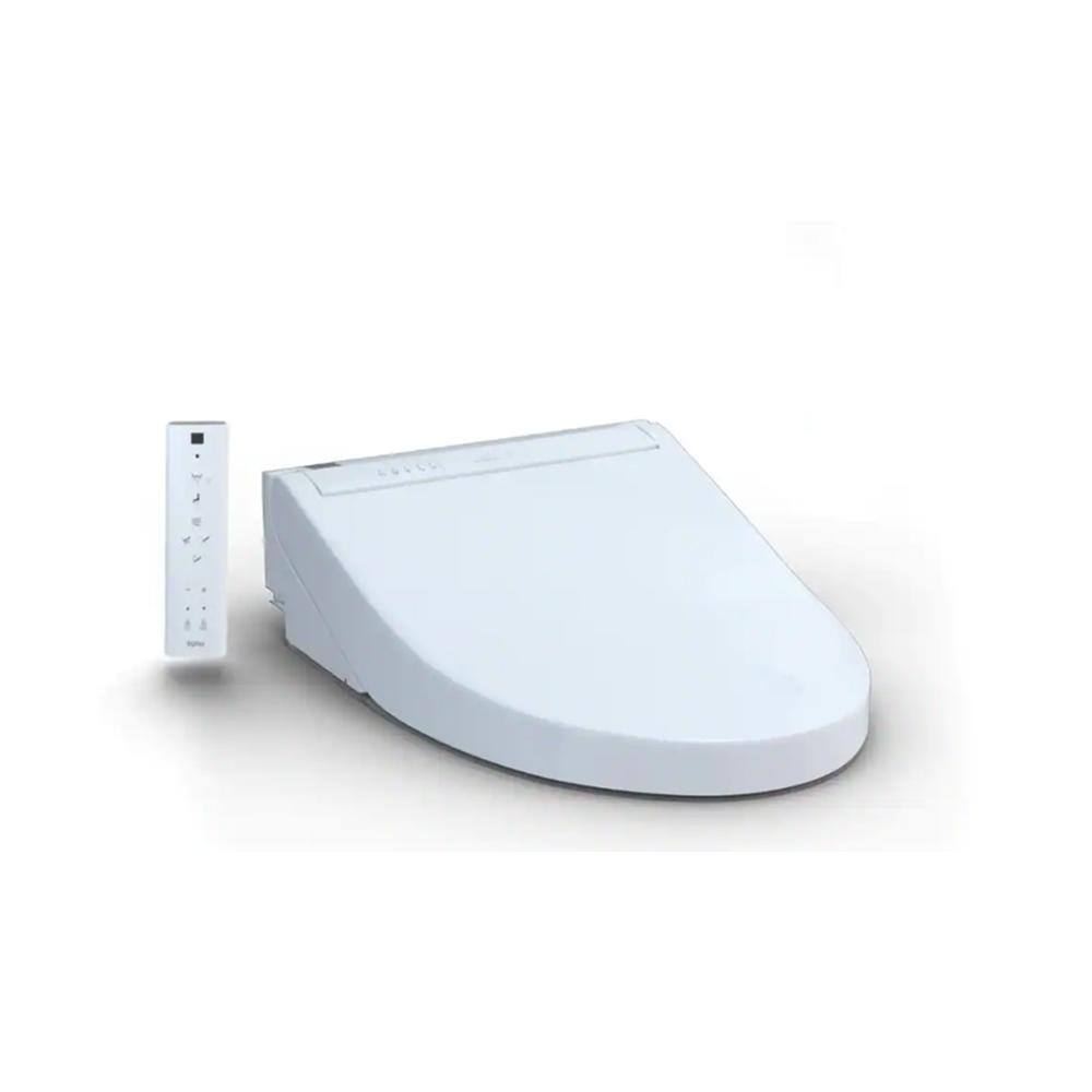TOTO SW3084-01 C5 Washlet Electric Heated Bidet Toilet Seat for Elongated Toilet in Cotton White