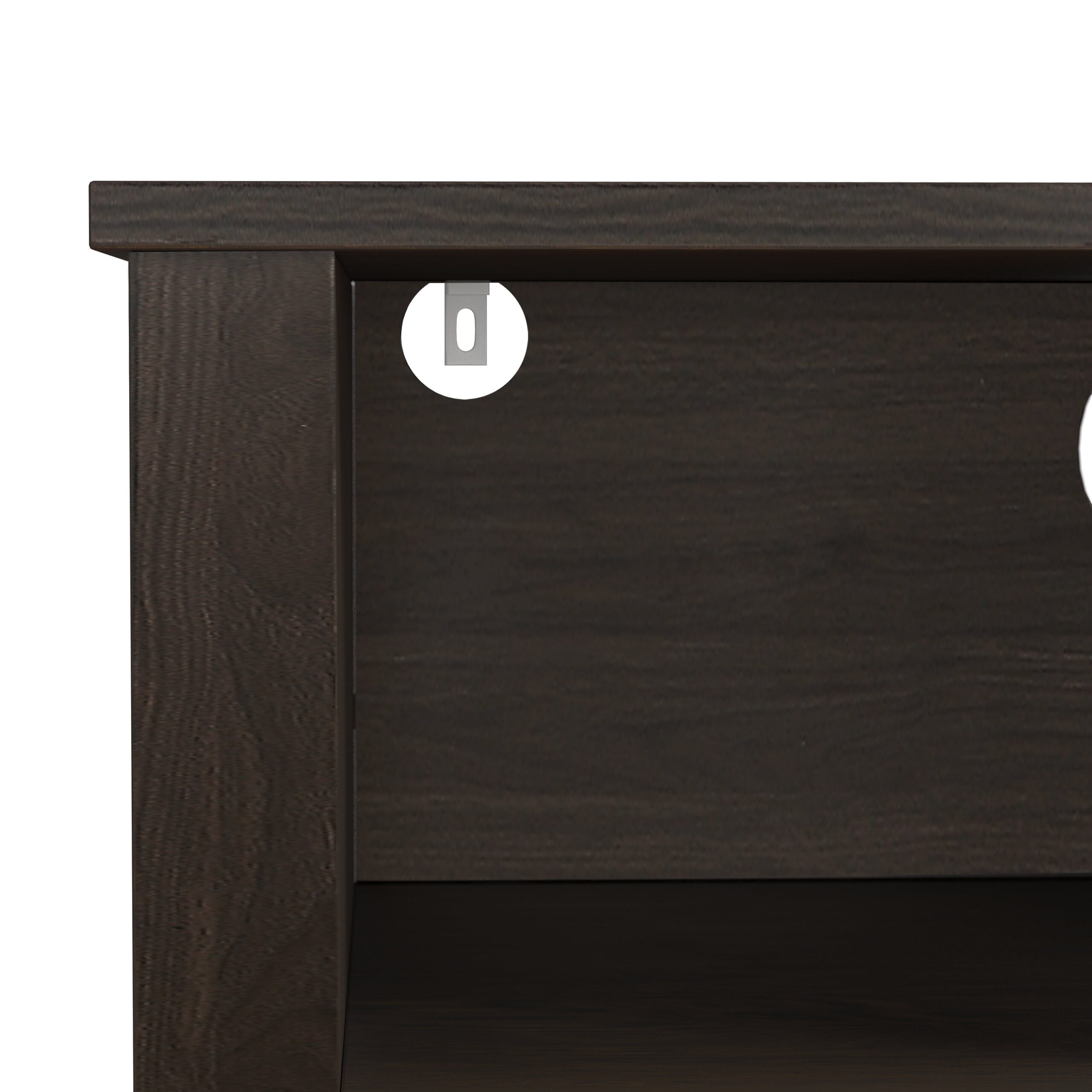 Coby 3-Drawer Dresser with Shelf. Espresso. by Hillsdale Living Essentials