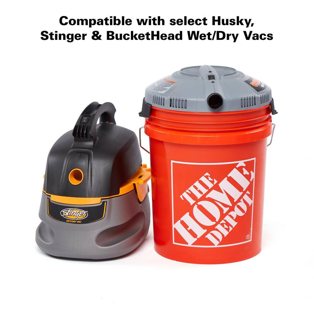 MULTI FIT VF2000D Replacement Bag Filters with Band for Select Husky. Stinger and Bucket Head Wet Dry Vacs (36-Pack)